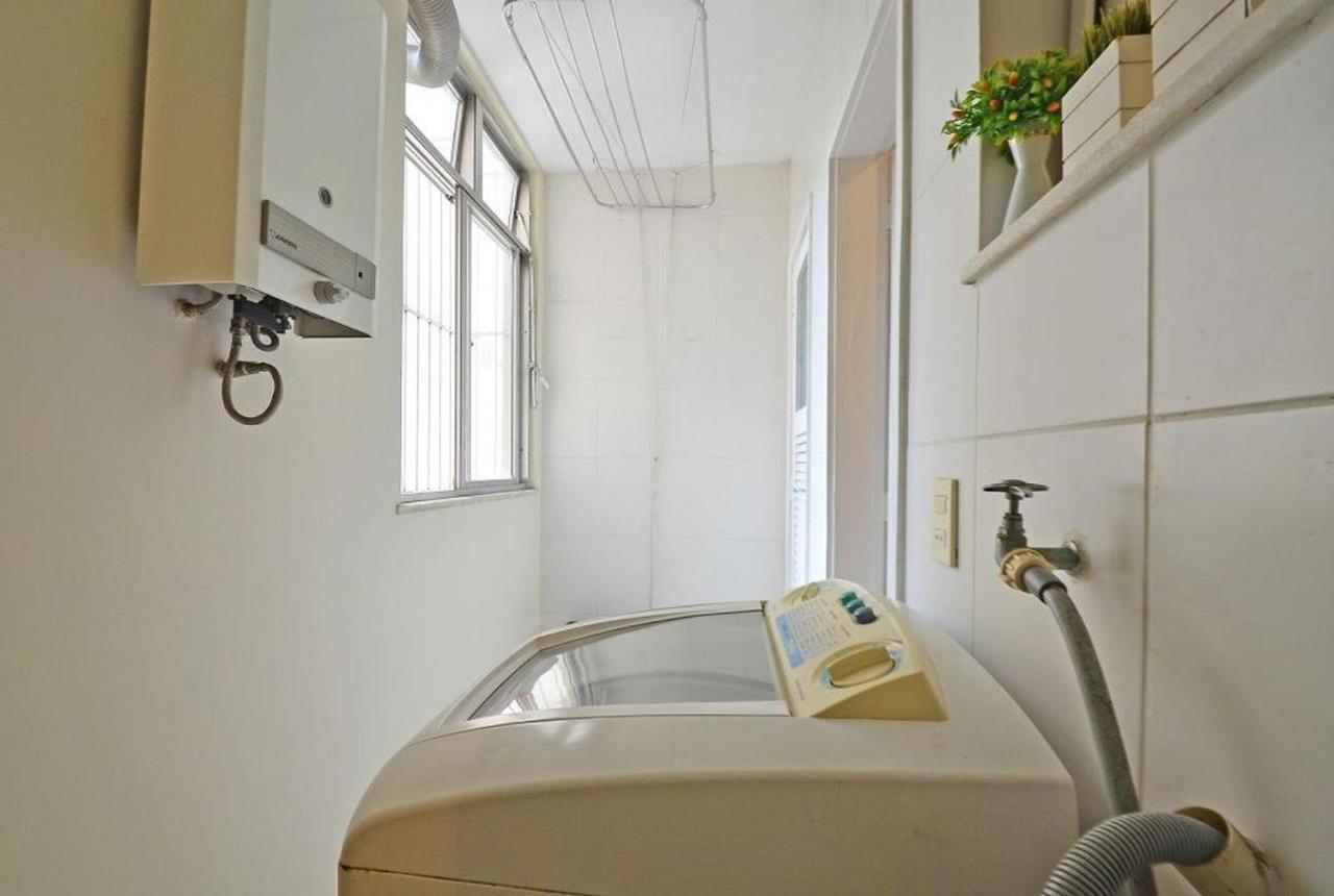 Confortavel E Seguro 2 Quartos Com Varanda No Leme ริโอเดจาเนโร ภายนอก รูปภาพ