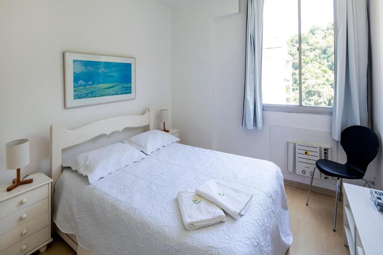 Confortavel E Seguro 2 Quartos Com Varanda No Leme ริโอเดจาเนโร ภายนอก รูปภาพ