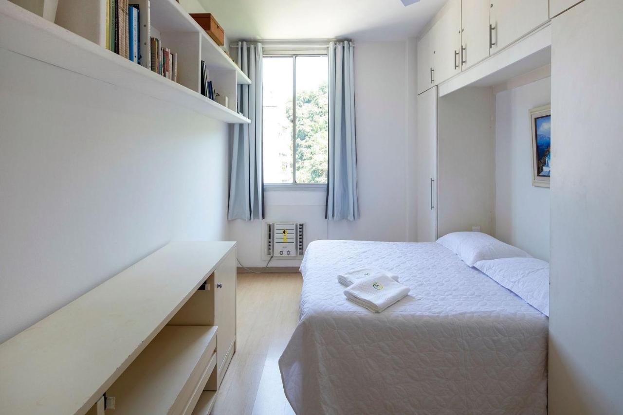 Confortavel E Seguro 2 Quartos Com Varanda No Leme ริโอเดจาเนโร ภายนอก รูปภาพ